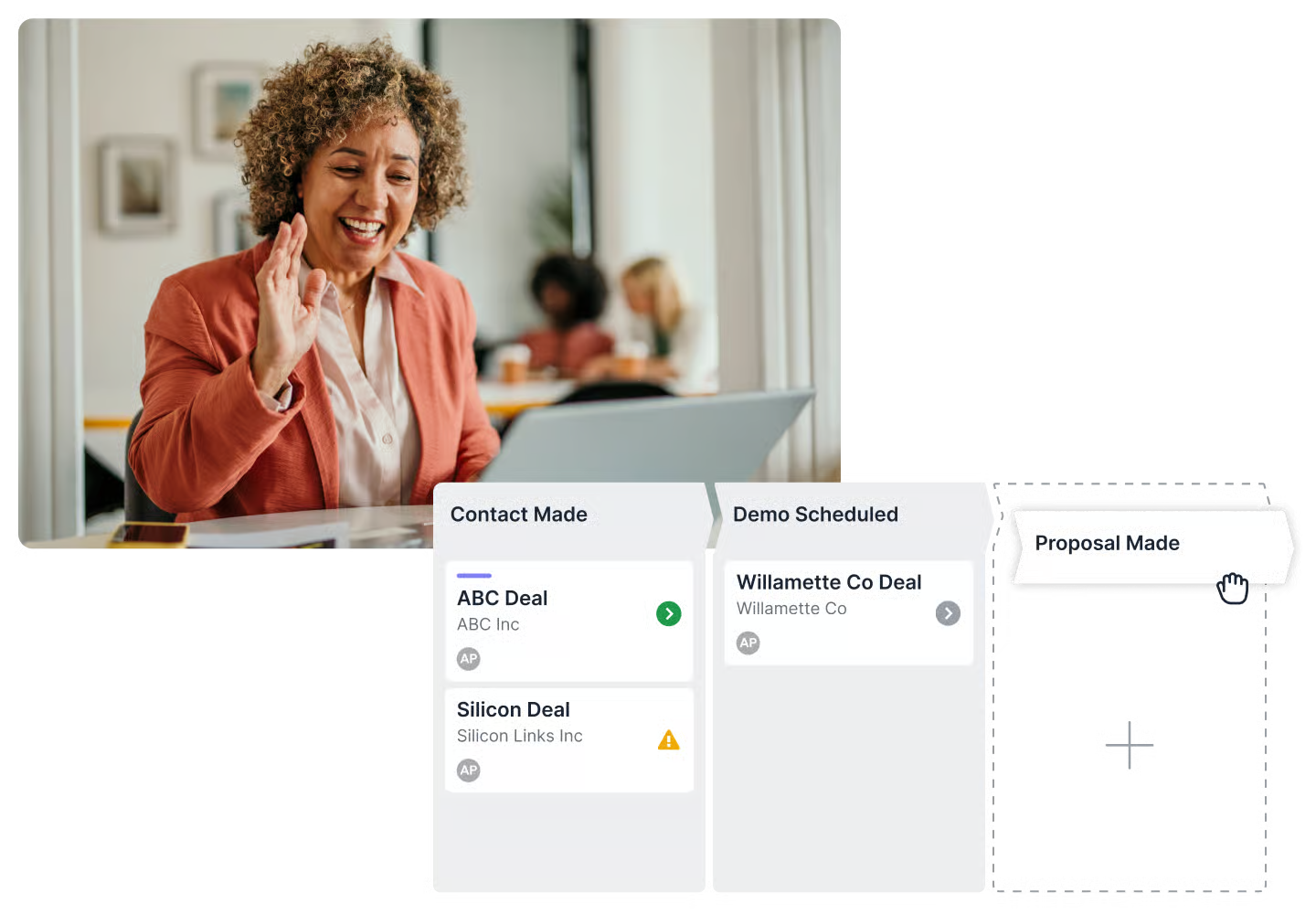 Onboarding et accompagnement au déploiement de Pipedrive par une équipe de consultants experts